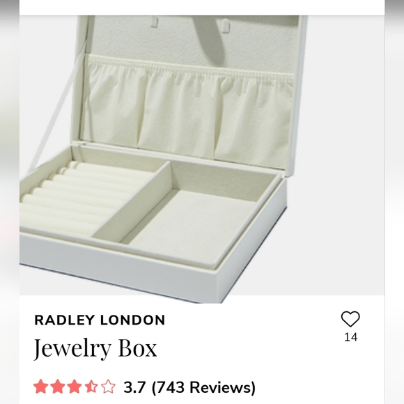 ๐๐ BNIB Radley London Jewelry Box - Picture 8 of 11